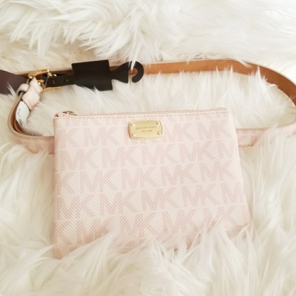 michael kors pink fanny pack